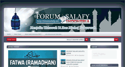 Desktop Screenshot of forumsalafy.net