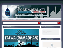 Tablet Screenshot of forumsalafy.net